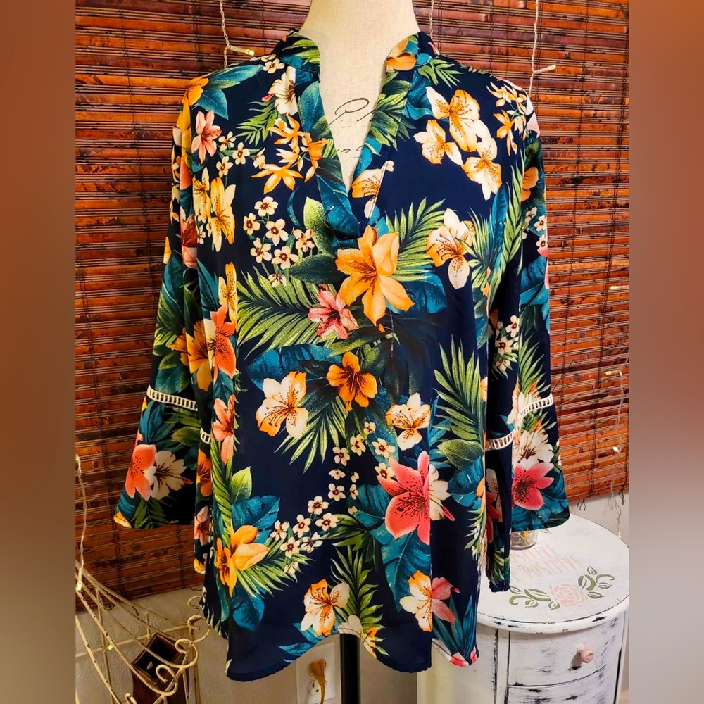 Liberty Love floral blouse.